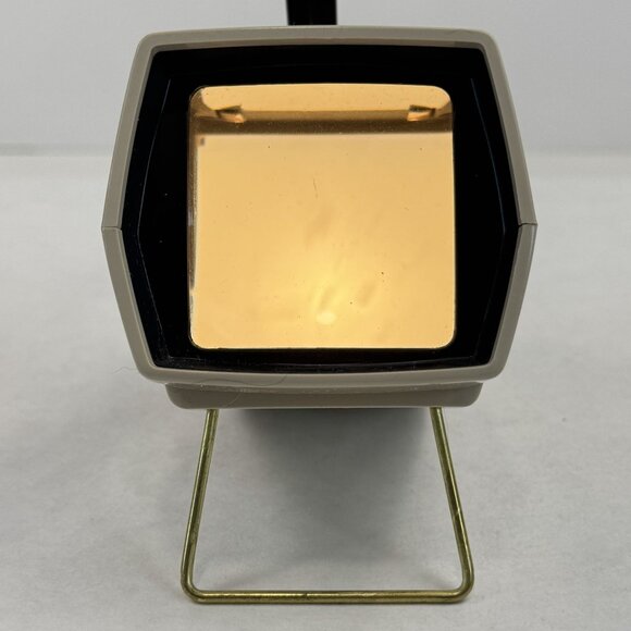 GAF Pana-Vue 2 Lighted 2X2 Slide Viewer For 35mm 828 Bantam Super Slides Working - Picture 3 of 16